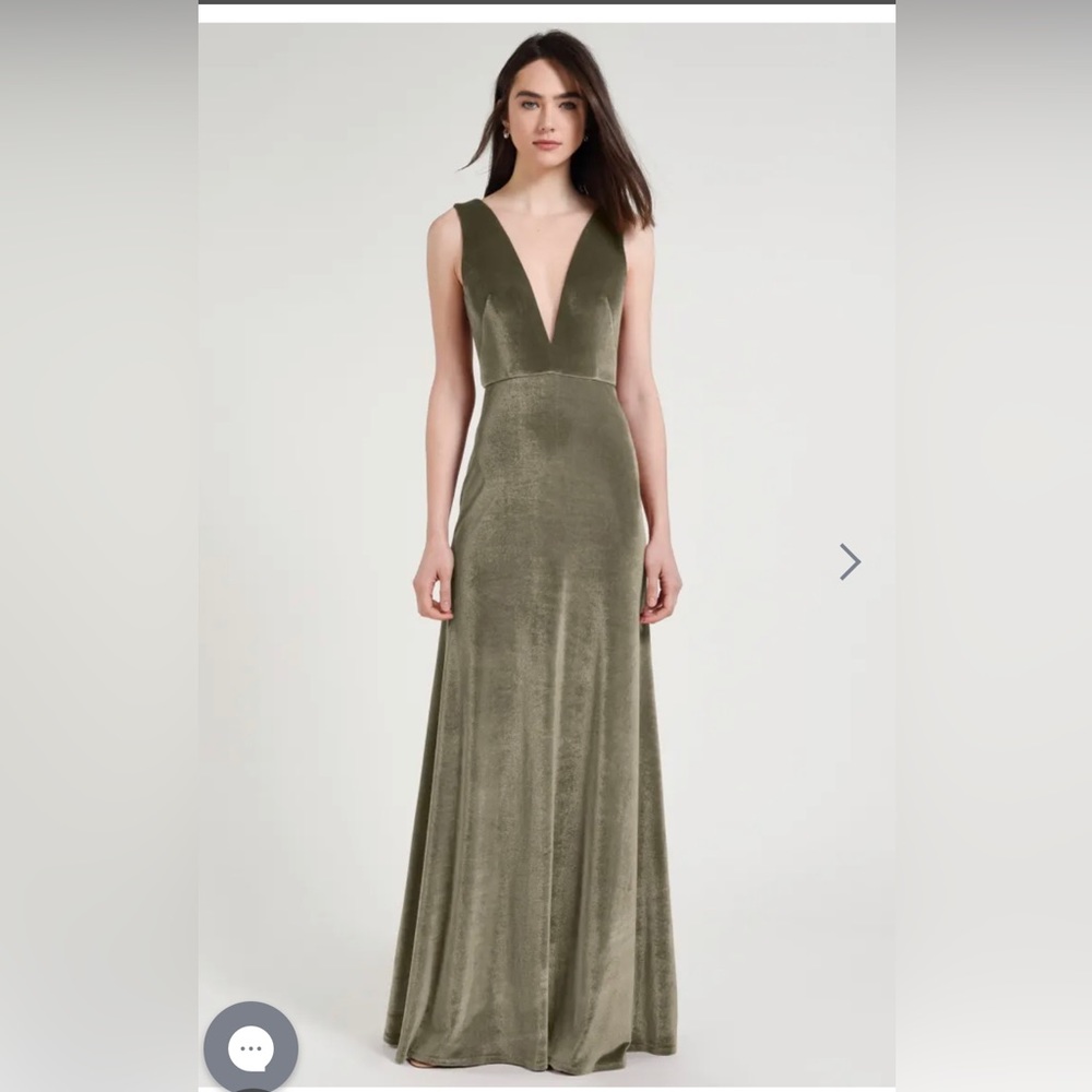 Jenny Yoo Logan Bridesmaid Dress in Sage